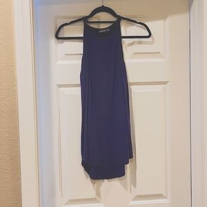 LouKeith dark blue sleeveless long top